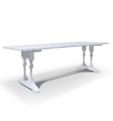 Colette French Farmhouse Table Swedish White