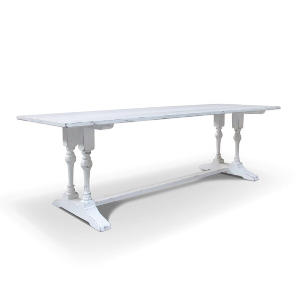 Colette French Farmhouse Table Swedish White