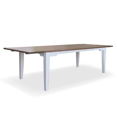 Tiberon Farmhouse Table with Breadboard Extensions