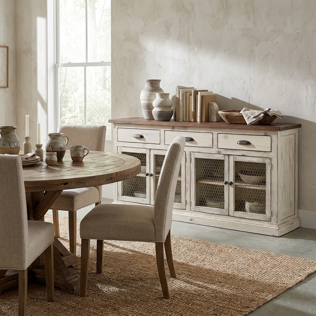 Classic Napa Farmhouse Sideboard - Image 2