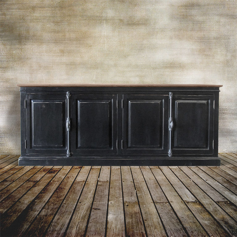 Dublin Console, Raised Panel Doors