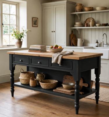 Jamestown Kitchen Island w/Seating