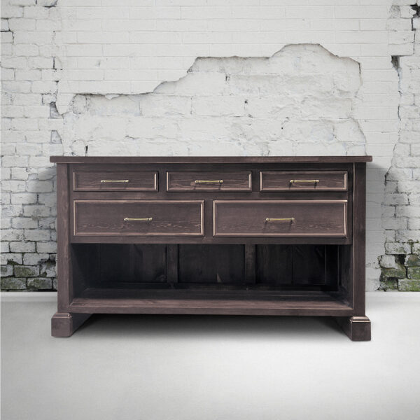Vintage Wood Kitchen Island