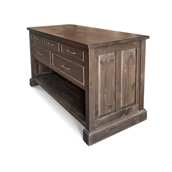 Vintage Wood Kitchen Island