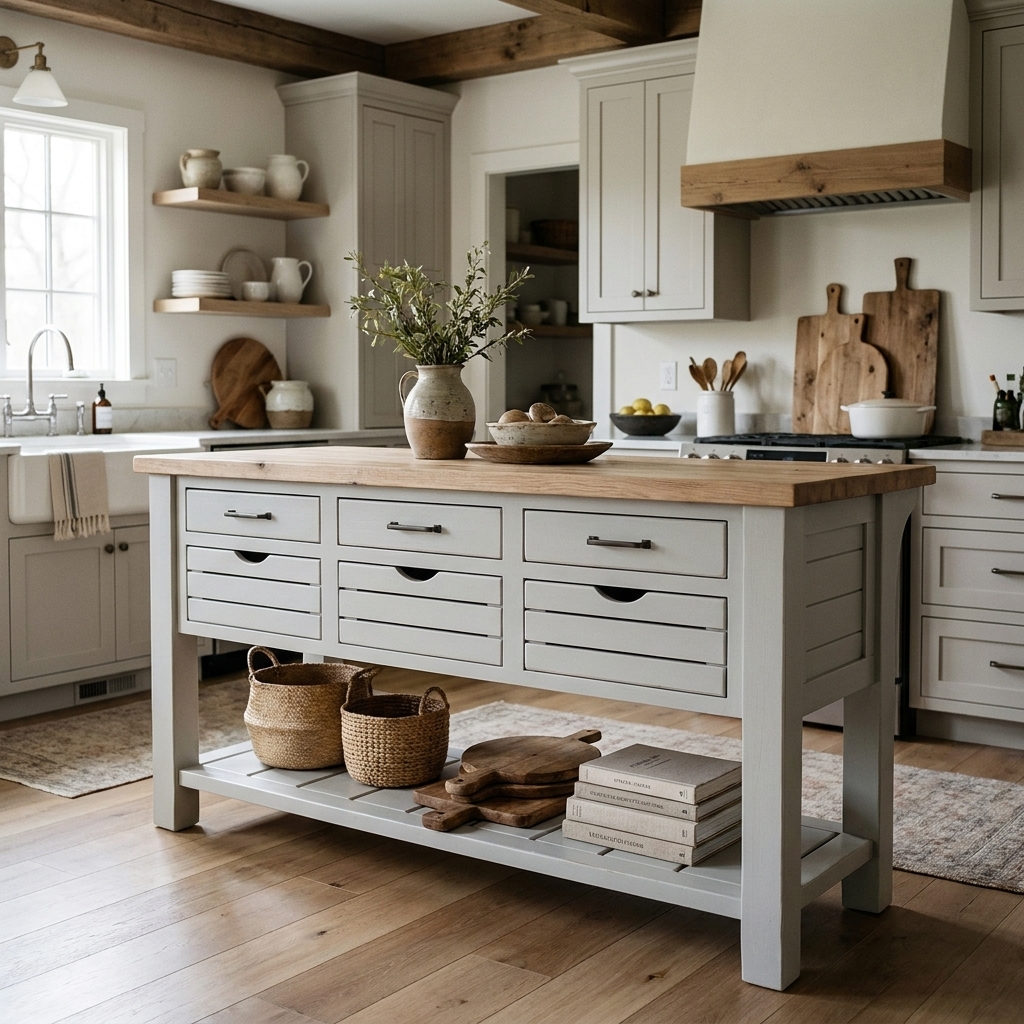 Crate Kitchen Island