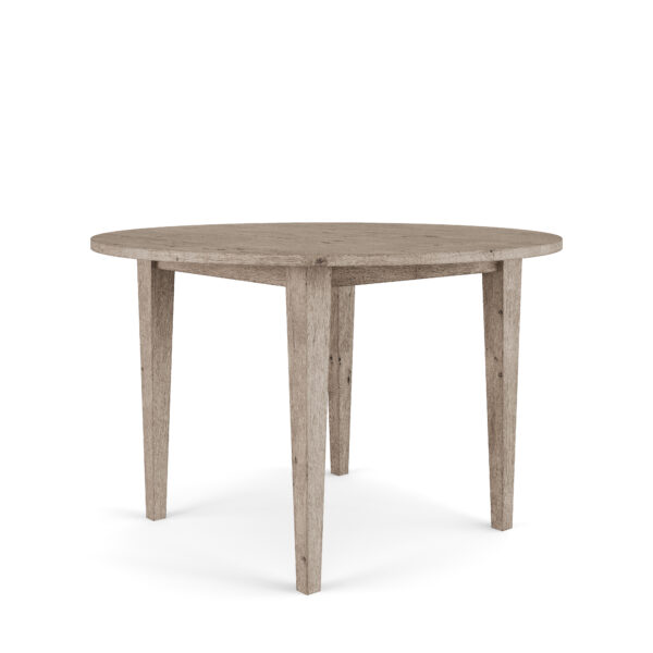 Tapered Leg Round Dining Table