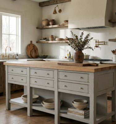 Farmhouse Kitchen Island