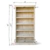 A Private listing, Albert Qty:2 custom Palisades Open Bookcases