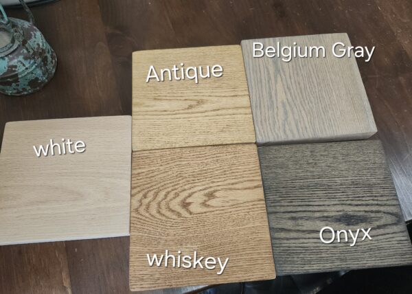 A Private listing Carie, 4 Oak Hard Samples