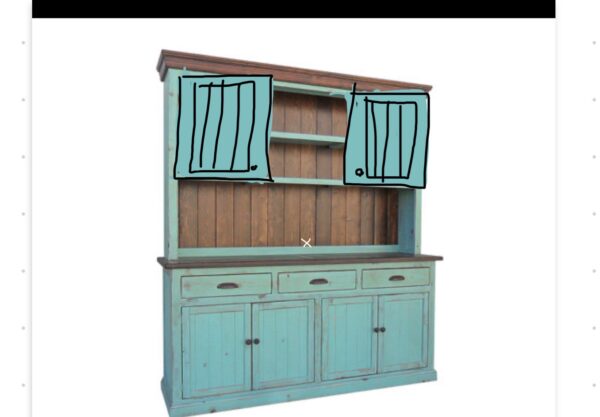 A Private listing, Kamryn Napa Sideboard & Custom Napa Hutch