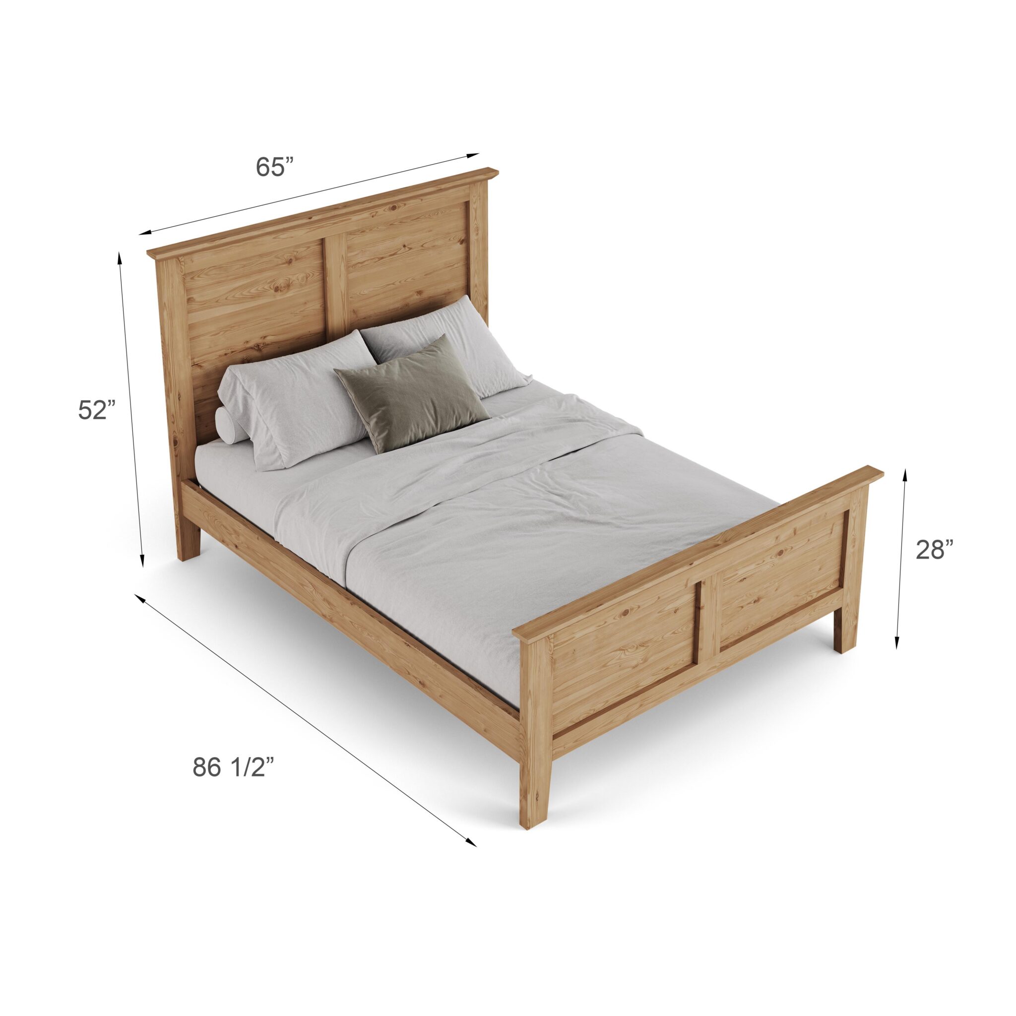 Lido Panel Bed - Image 4