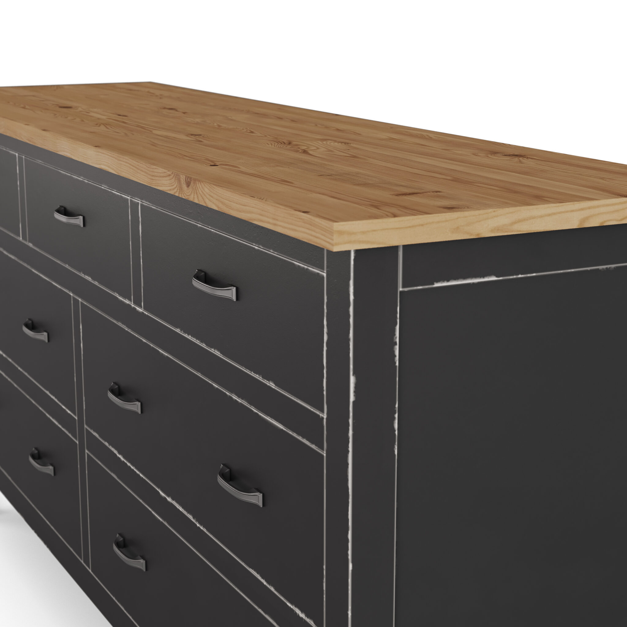 Cardiff 7 Drawer Dresser - Image 6