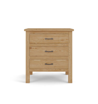 Cardiff 3 Drawer Nightstand